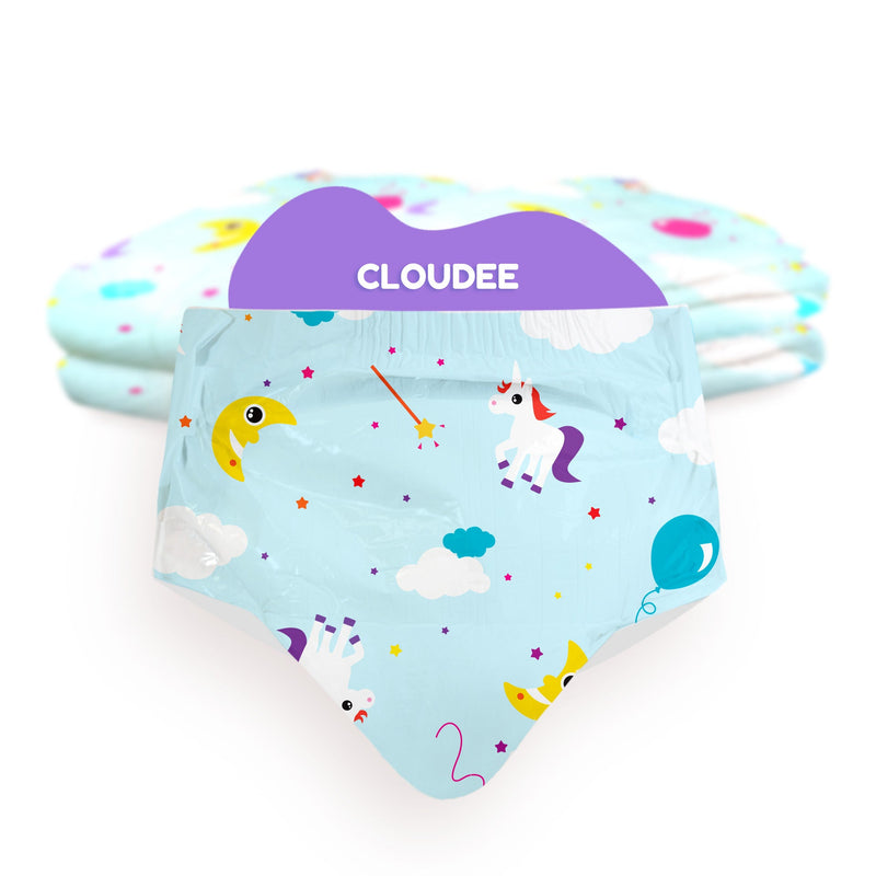 Cloudee All Over Print Diapers