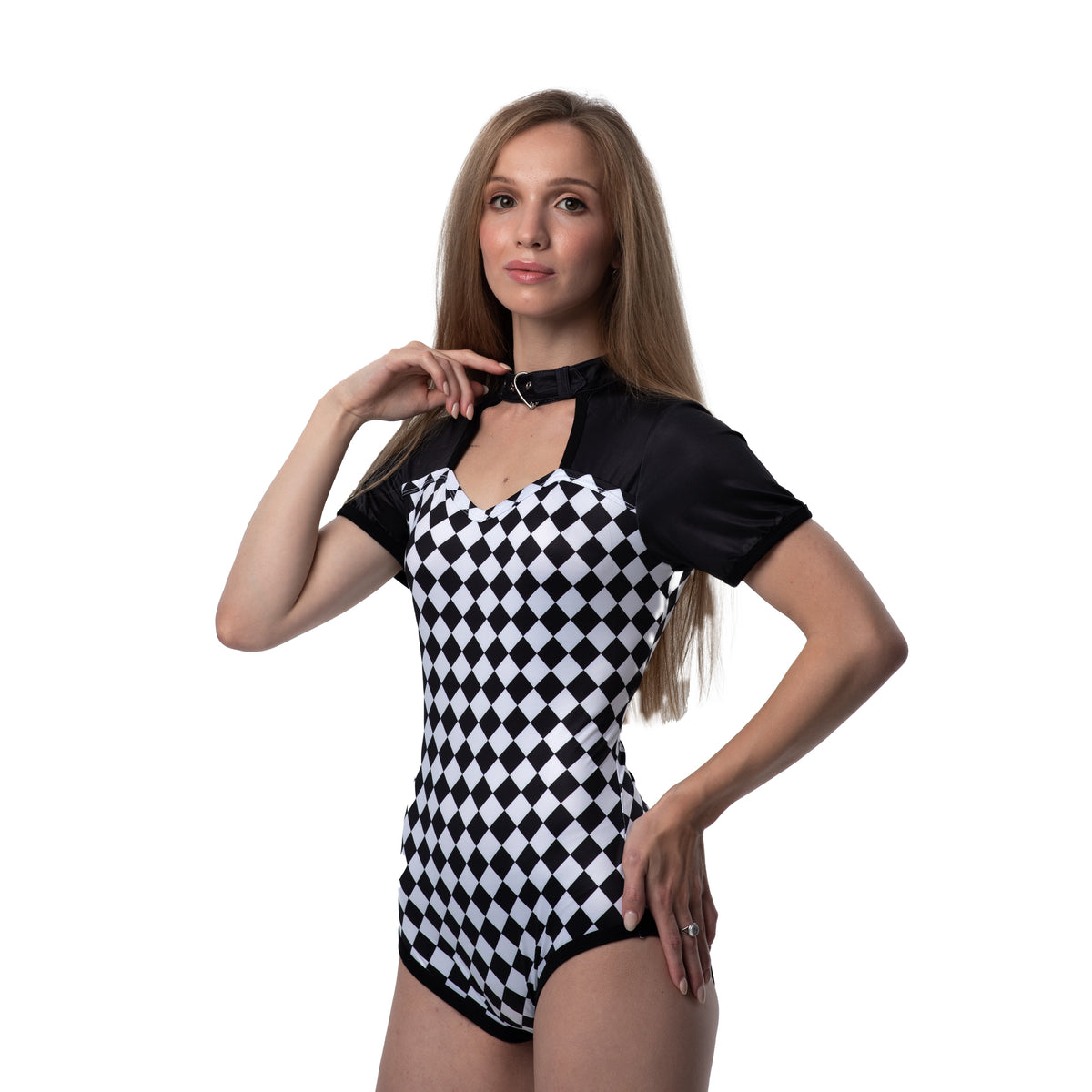 Ciao Bella Aria collared adult onesie, photo 4