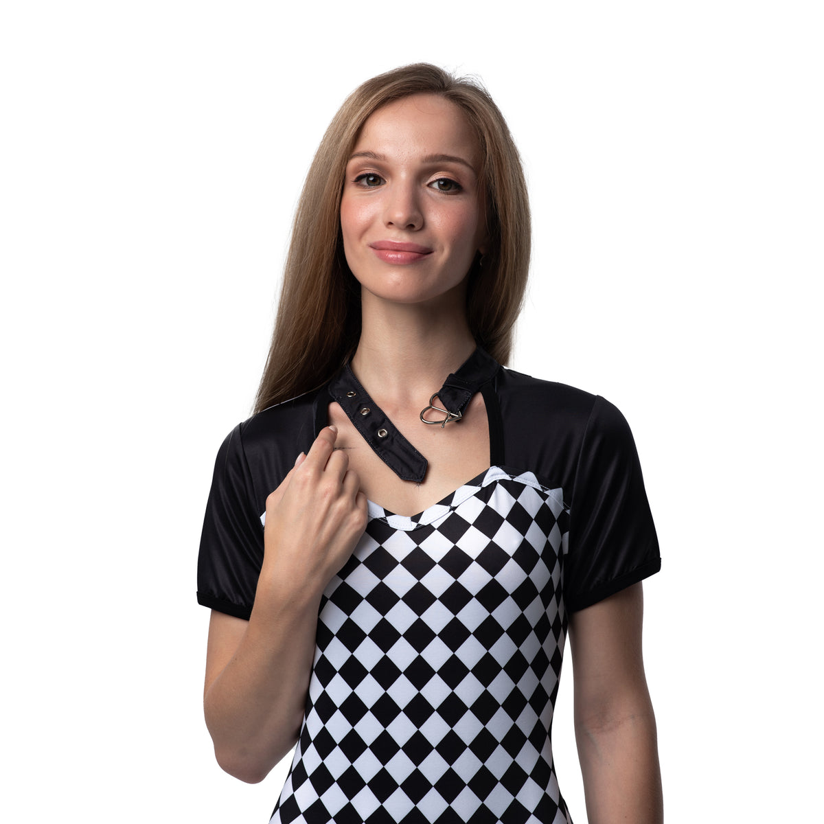 Ciao Bella Aria collared adult onesie, photo 3