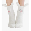 Ciao Bella Bunny Rabbit Fluffy Socks in White