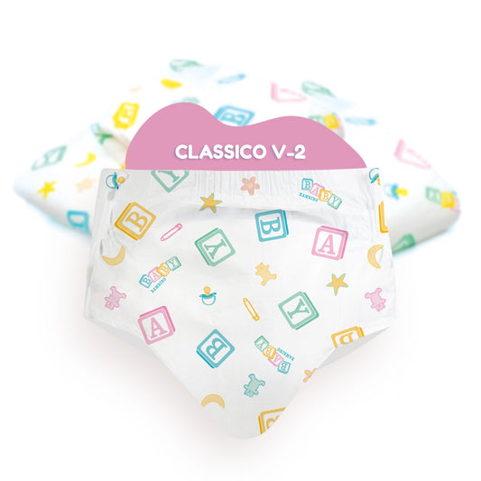 Classico All Over Print Diapers
